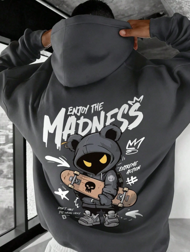 Men’s Graphic Streetwear Hoodie
