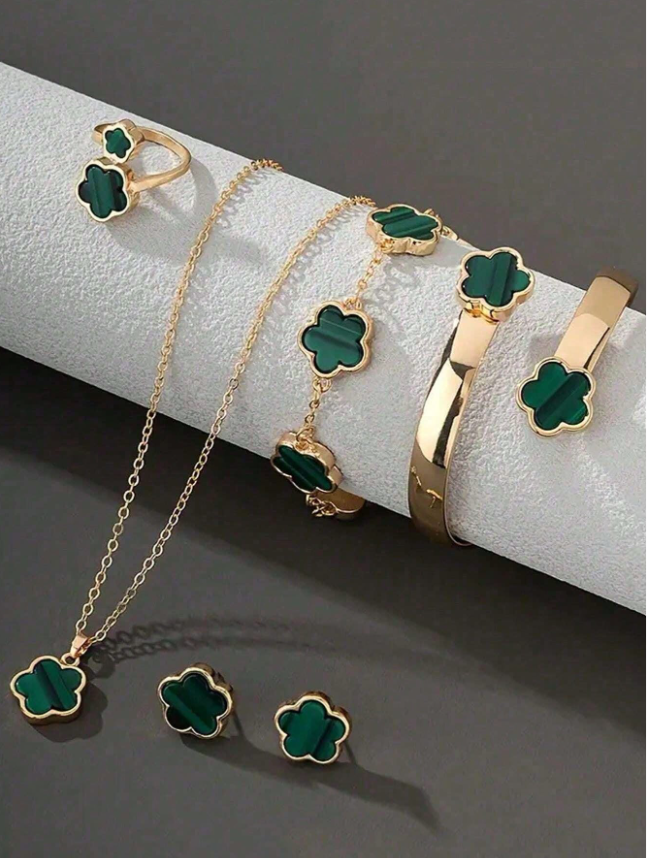 Luxury Clover Jewelry Set